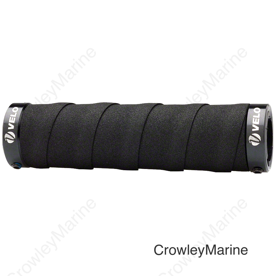 Velo Attune Grips - Black Lock-On