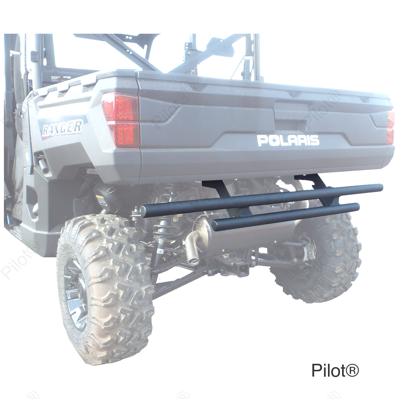 Rear Bumper - Black - Polaris