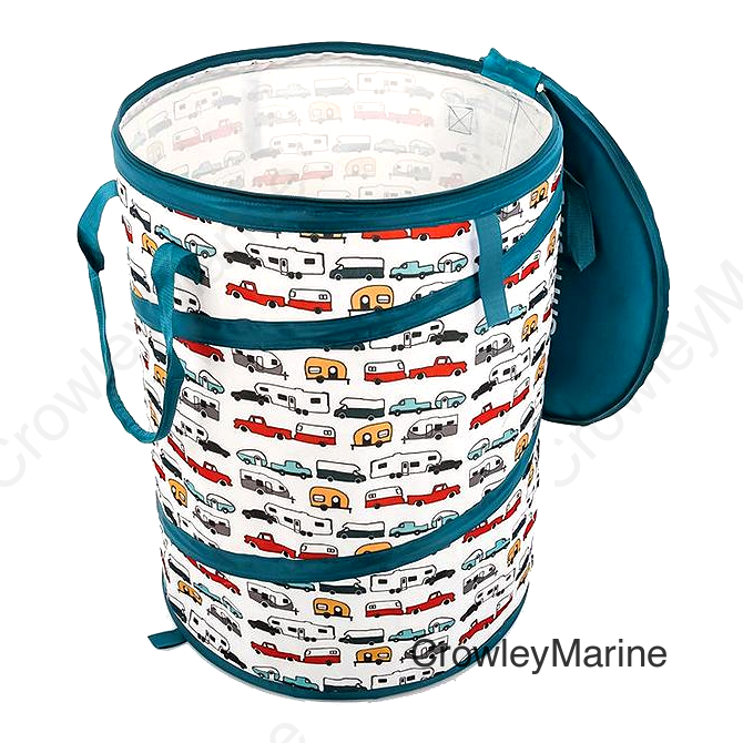 Camco 42986 Pop-Up Utility Container, Multi-color RVs, 30 Gal.