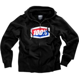 Official Fleece Zip-Up Hoodie - Black - Medium thumbnail-1