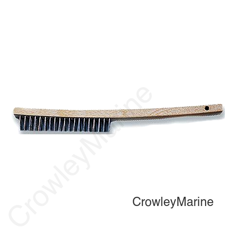 Long Handle Steel Wire Brush w/Scraper