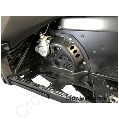 BRAKE ROTOR COVER BLACK GEN4