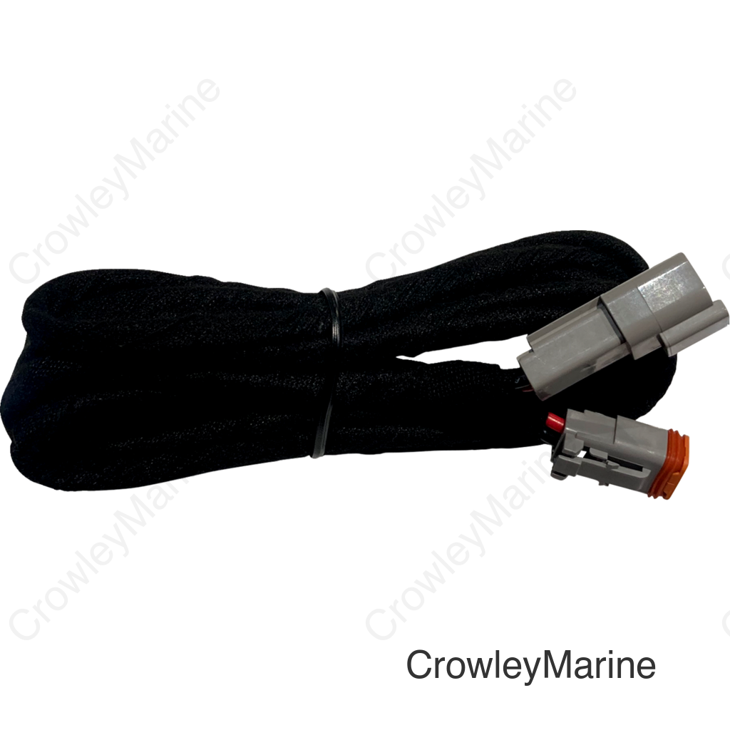 WIRING HARNESS EXT CABLE W/DT CONNECTORS 10 FT