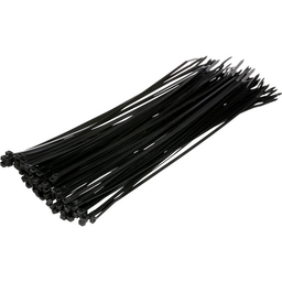 Seachoice Cable Ties, 14 in. Long, 50 Lbs. Max Load, UV Black, Pack of 500 thumbnail-0
