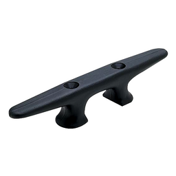 Seachoice Black Plastic Cleat, 10 in. Long, 1 in. Max Rope Size thumbnail-6
