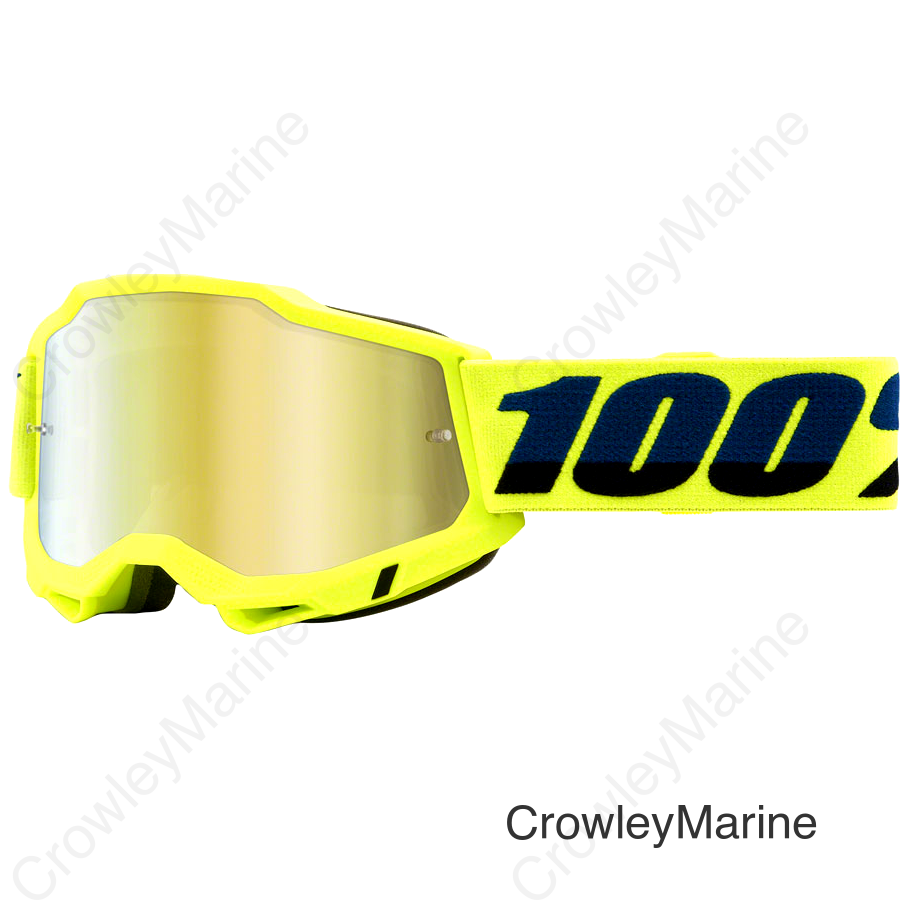 ACCURI 2 GOGGLE FLUO YELLOW MIRROR GOLD LENS