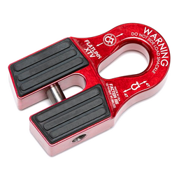 FLATLINK XTV WINCH SHACKLE RED