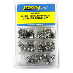 Seachoice 64-Piece Canvas Snap Kit With Tool, For Boat Covers and Canvas Covers thumbnail-2