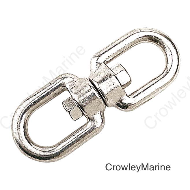 SeaDog 182108 Investment Cast 316 Stainless Steel 3-5/8" Eye & Eye Swivel