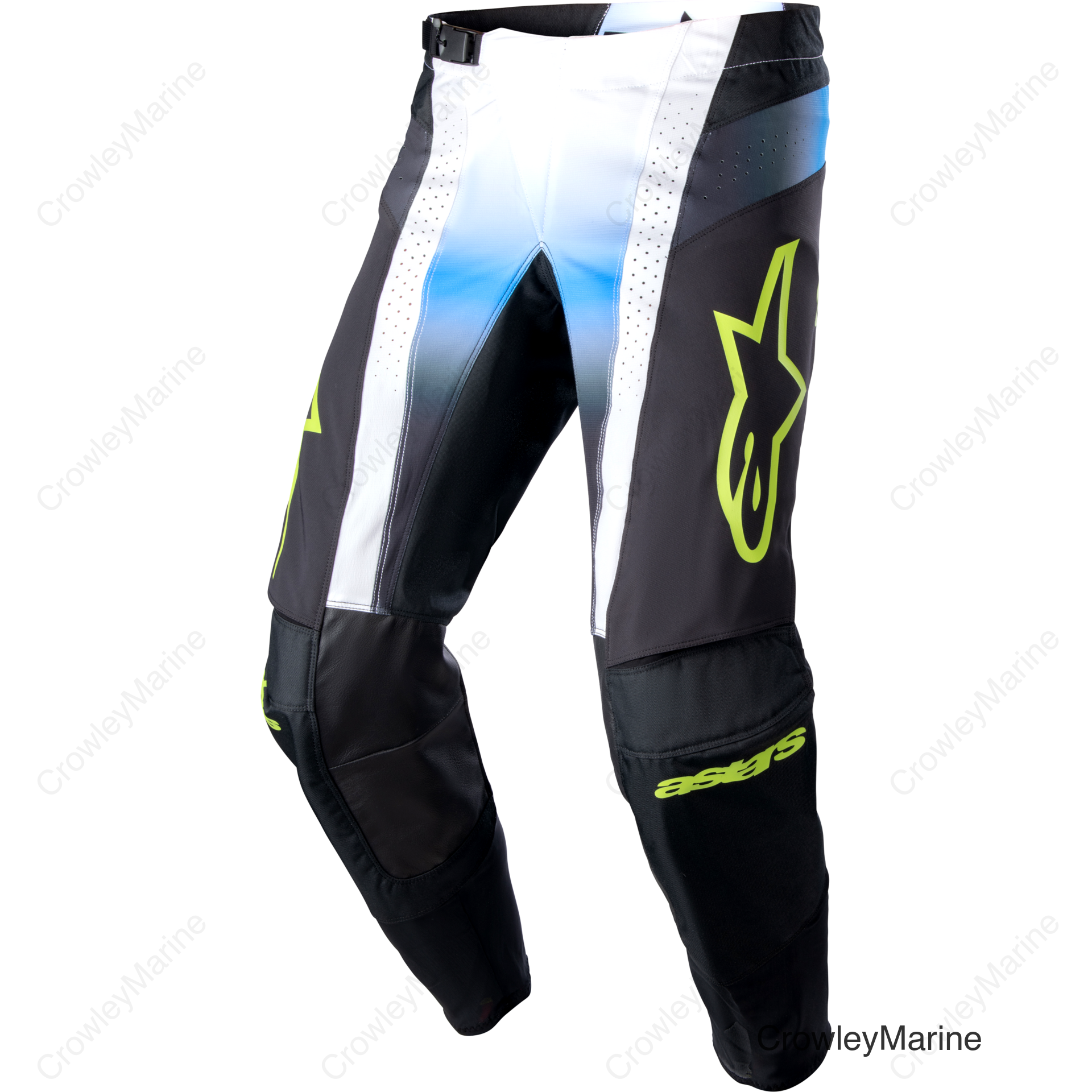 TECHSTAR PUSH PANTS NIGHTLIFE BLUE/WHITE 34