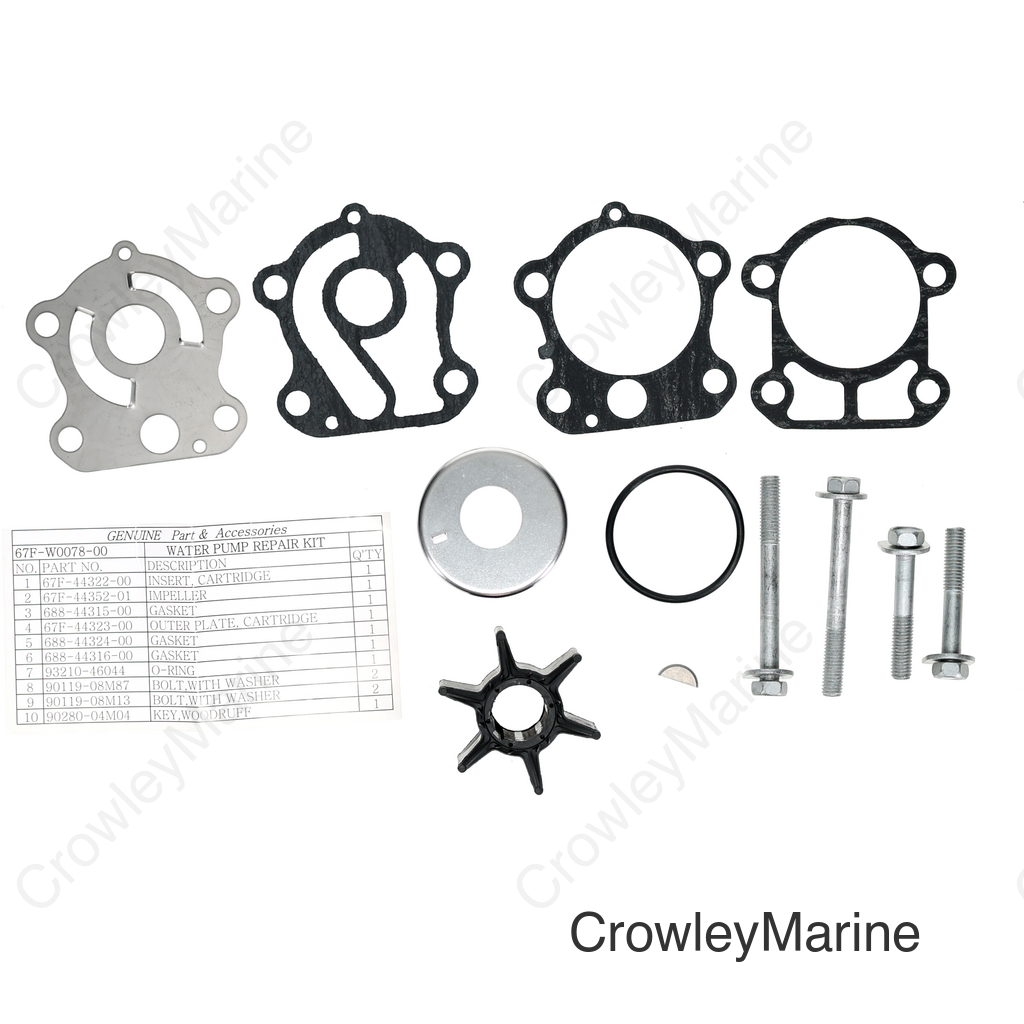 WATER PUMP REPAIR KIT