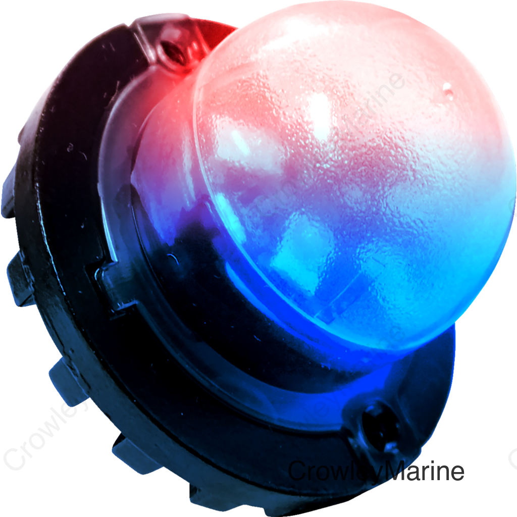 LED Strobe Light - Red/Blue