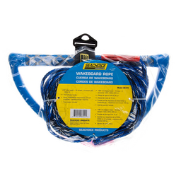 Seachoice 3-Section Wakeboard Rope, 65 Ft. Long, 15 In. Handle w/ Textured EVA Grip thumbnail-0