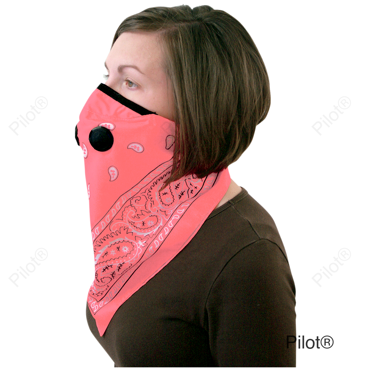 Bandana Dust Mask - Pink