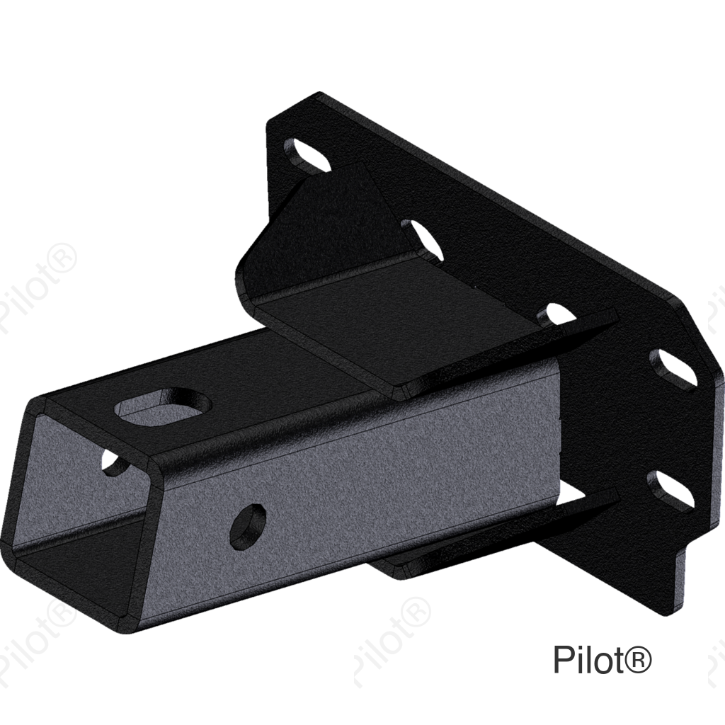 Hitch - Lower Front Receiver - 2" - Polaris/Bob Cat