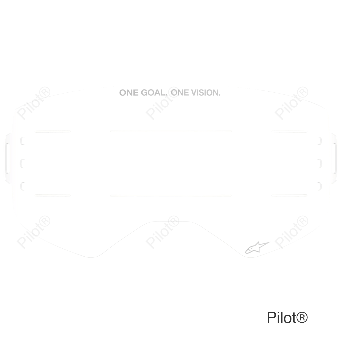 Supertech Lens - Roll-Off - Wide Vision - Clear