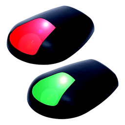 SeaDog 400078 Black LED Side Mount Side Navigation Port & Starboard Lights | USCG 1 NM Approved | #8 Fastener thumbnail-1