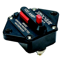 Sea-Dog 4208811 Hi-Amp Panel Mount Resettable Circuit Breaker 30A, 48 Volts thumbnail-0