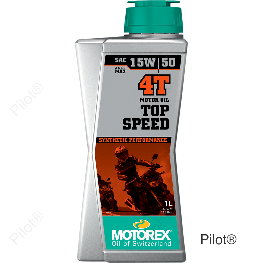 Top Speed Synthetic 4T Engine Oil - 15W-50 - 1L