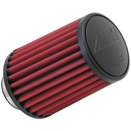 AEM Dryflow Air Filter - Round Tapered - 2.75in Flange ID x 5.5in Base OD x 4.75in Top OD x 7.5in H