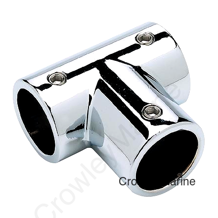 Seachoice Rail Fitting Tee for 7/8" OD Tubing