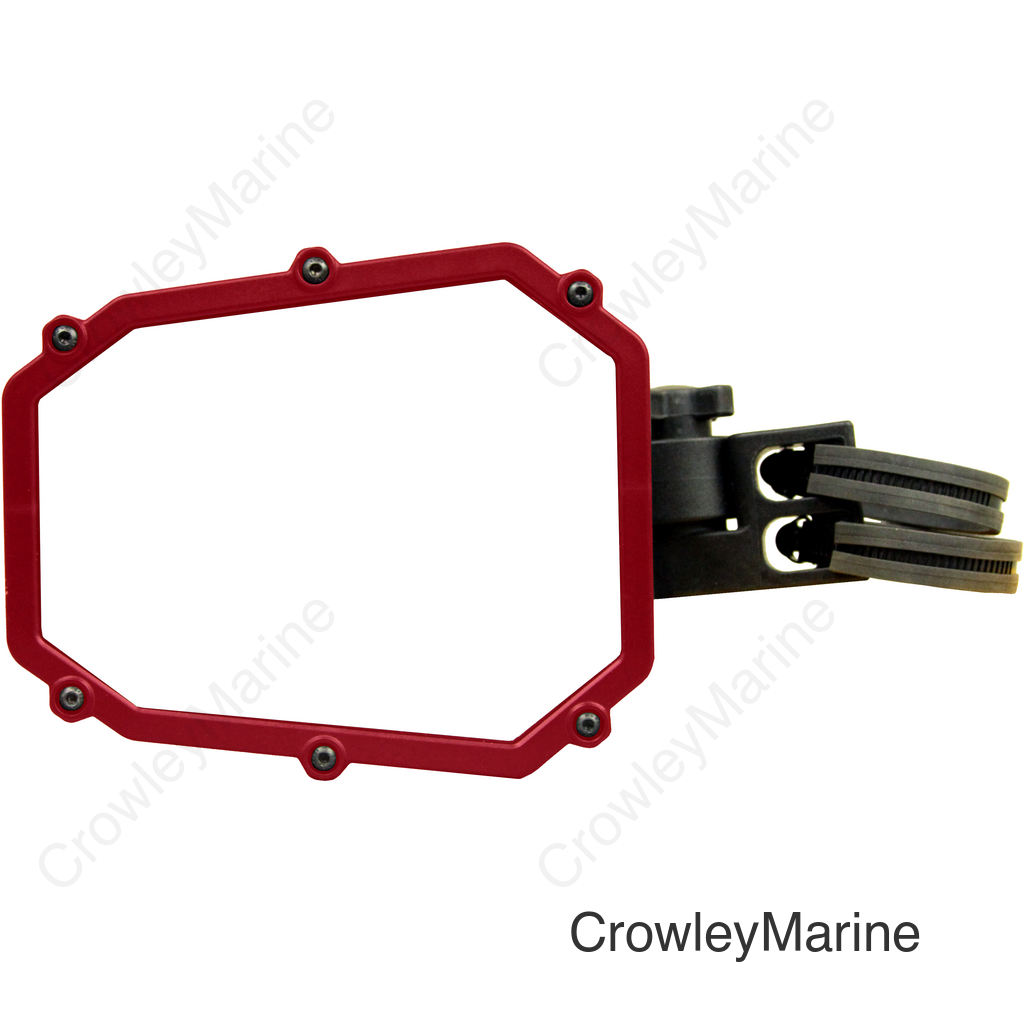 ELITE SERIES 1 SIDE MIRROR RED REPLACEMENT FRAME