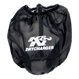 K&N Black Drycharger Round Tapered Air Filter Wrap thumbnail-1
