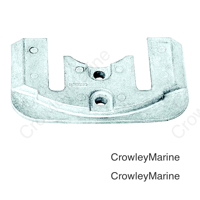 MERC ZN BRAVO TRANSOM PLATE