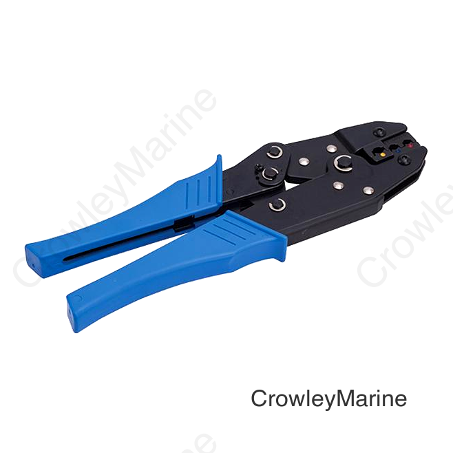 SeaDog 429910 Deluxe 22 to 10 Gauge Terminal Crimper Tool | Powder Coated Steel