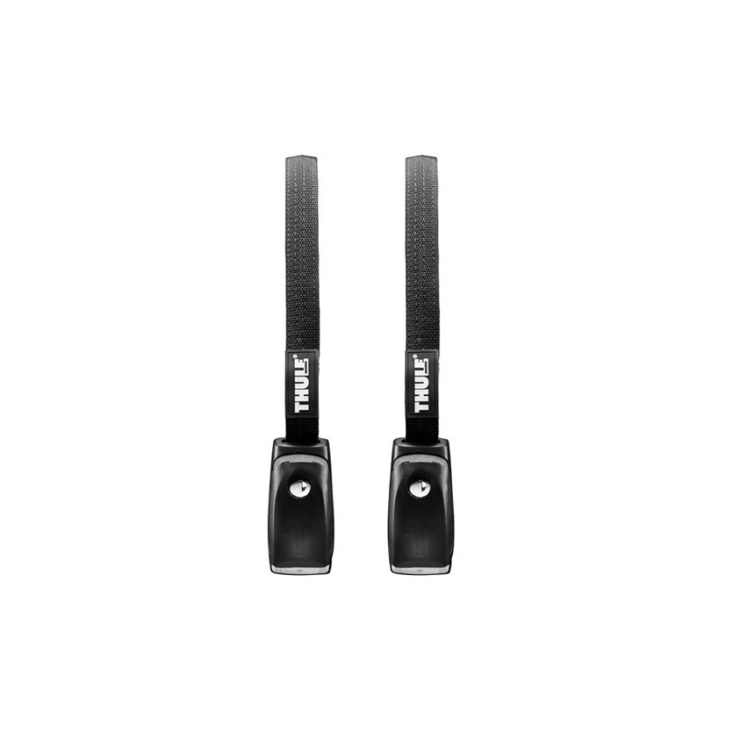 Thule Locking Straps 13ft. (Includes 2 One-Key Lock Cylinders) 2 Pack - Black