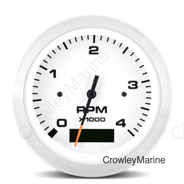 Tach 4K/Hourmeter Lido 3" Diesel Mag