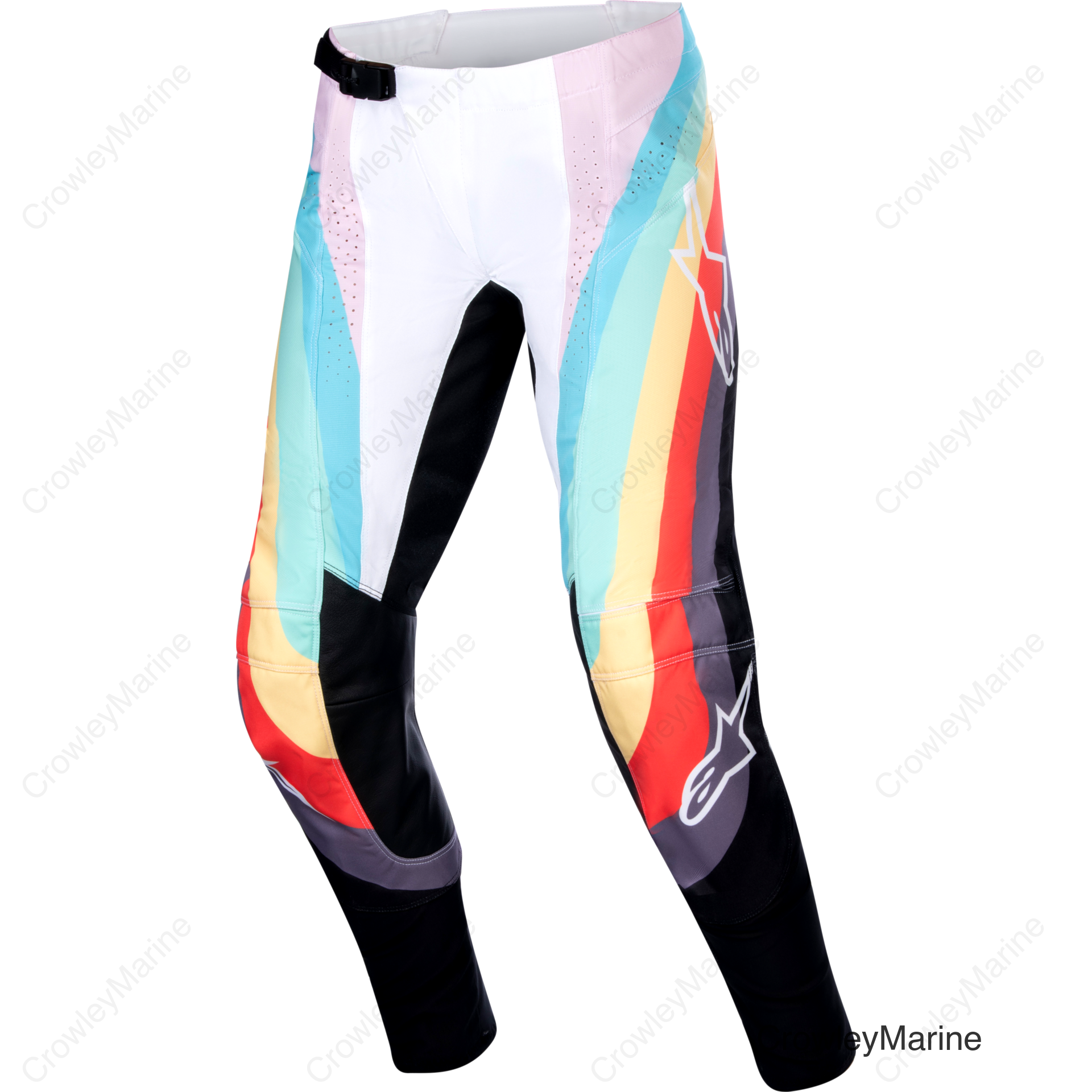 STELLA TECHSTAR PANTS BLACK/MULTICOLOR SZ 26