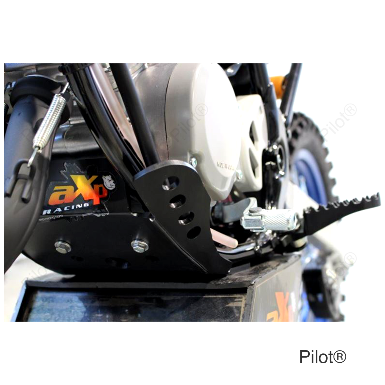 Skid Plate - Black - Yamaha - YZ 85