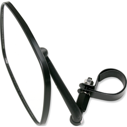 Mirror - Side View - Rectangle - Black - Left thumbnail-1