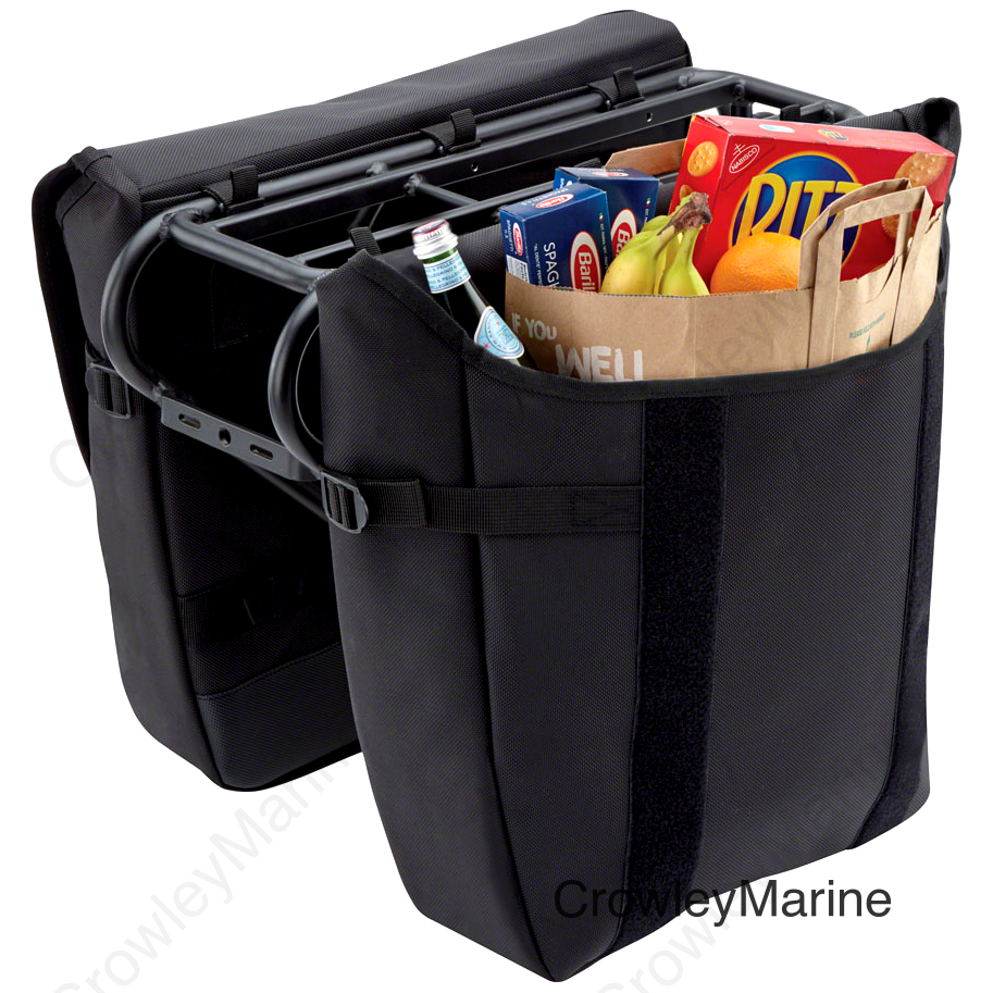Benno City Pannier Bag - Single Black