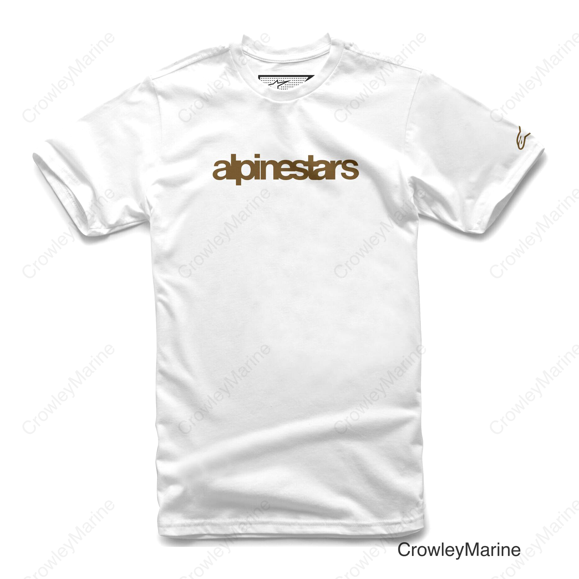 HERITAGE LOGO TEE WHITE/SAND MD