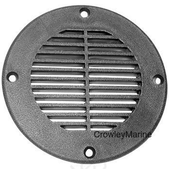 2" Floor Drain, Black