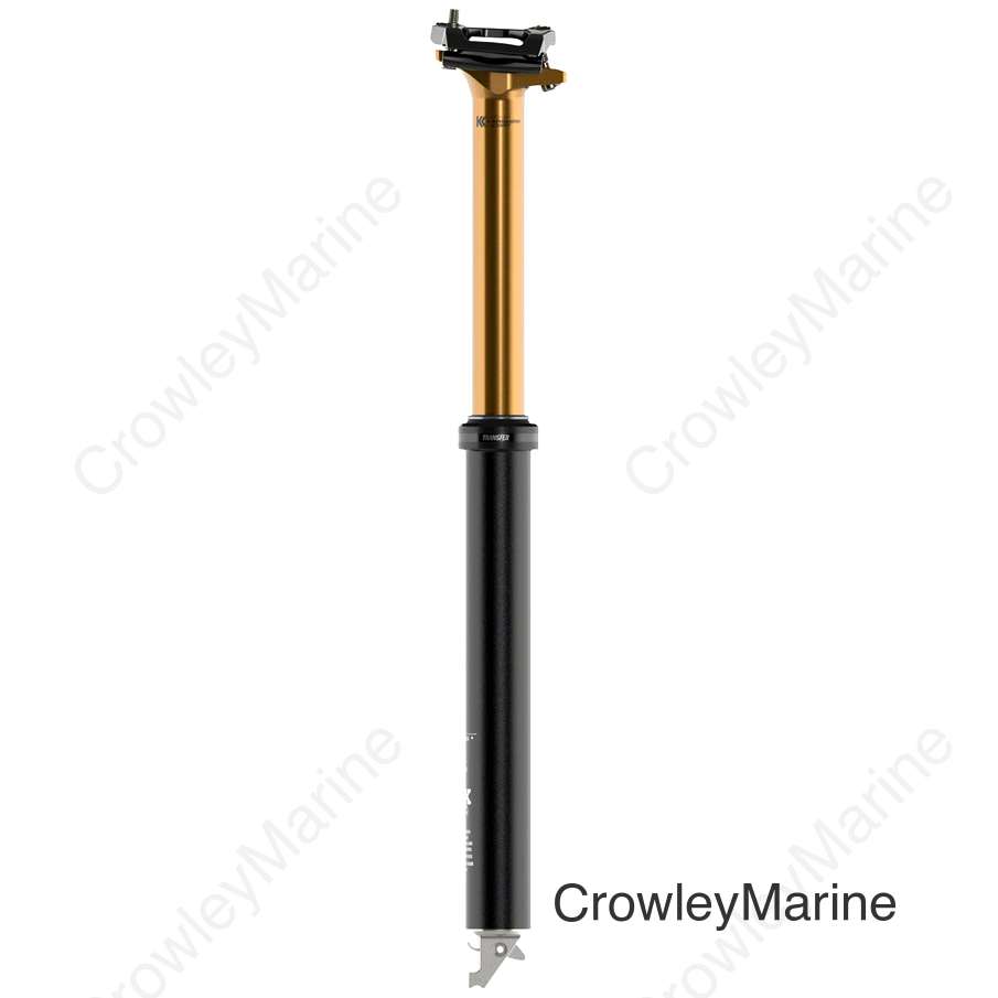 FOX Transfer Factory Dropper Seatpost - 34.9 mm 240 mm Internal Routing Kashima Coat
