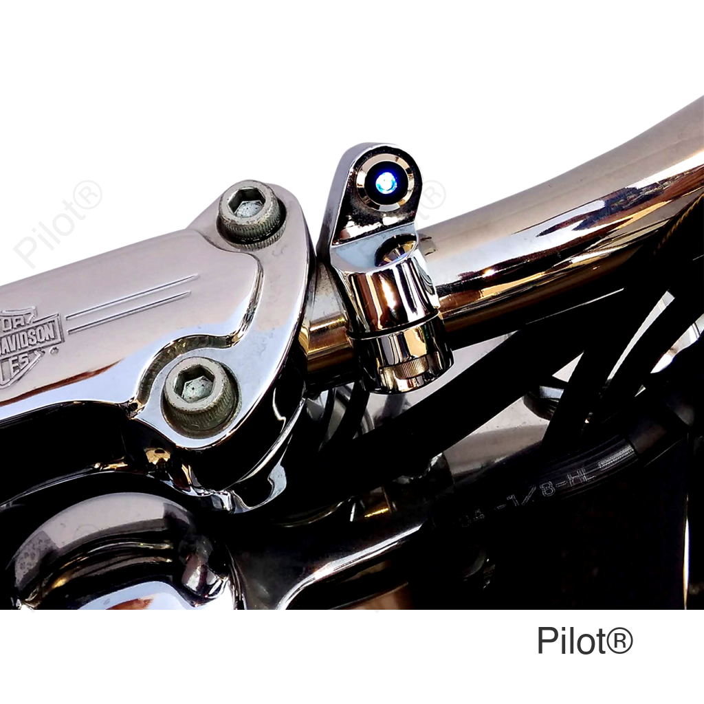 Handlebar Led Clamp - Chrome - 1"