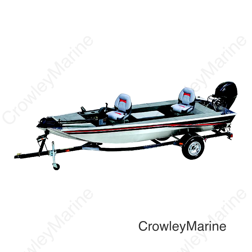 Seachoice 97323 Universal Fit Boat Cover For 15'-17' Mod-V Fishing Boats