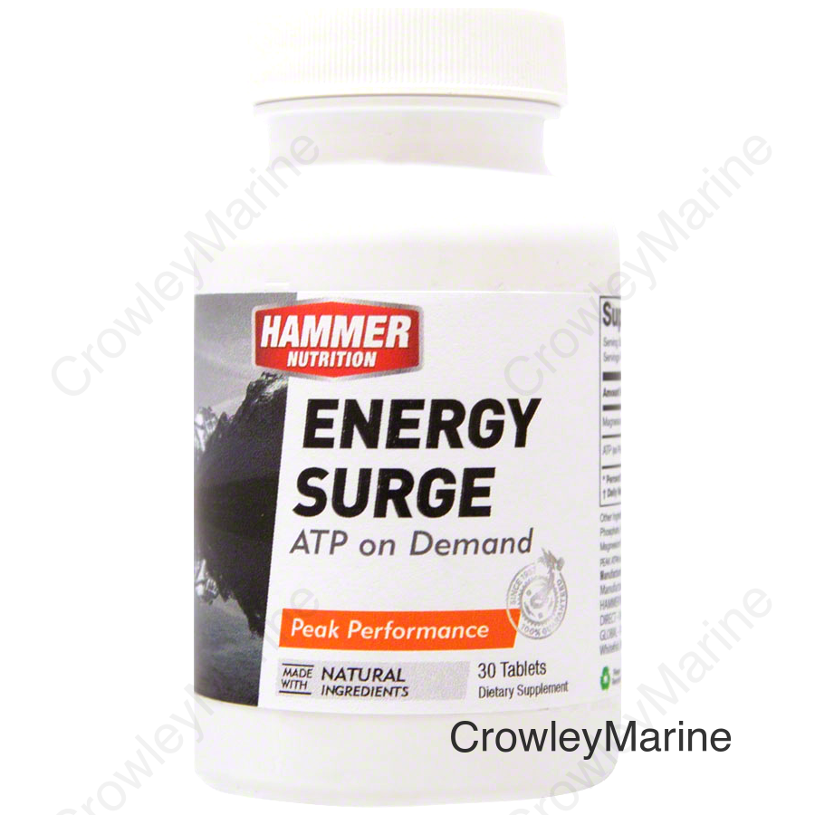 Hammer Energy Surge: Bottle of 30 Capsules