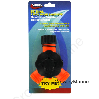 HOSE SHUT OFF, EZ DIAL DOUBLE, PLASTIC, PKGD (RV0000553)