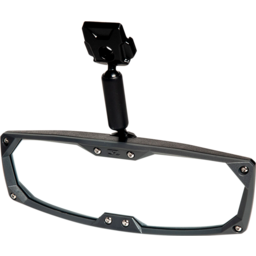Mirror - Halo R - Rear View - Rectangle - Black w/Black Bezel - 2" thumbnail-0