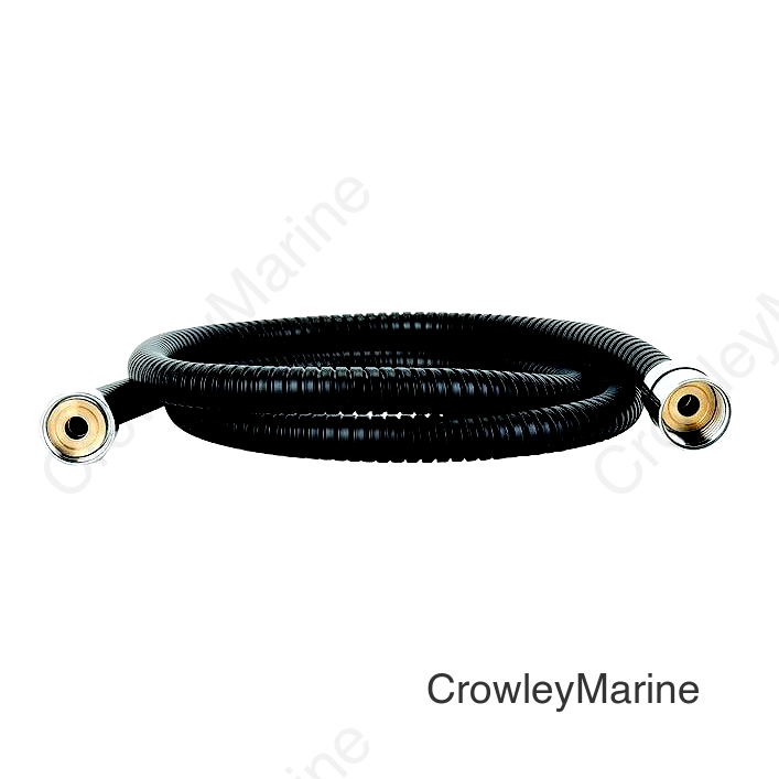 Camco 43745 Premium Rv/Marine Shower Hose Only, Black