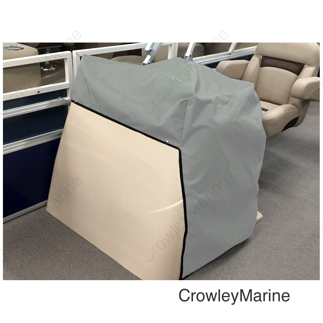 PONTOON CONSOLE COVER (MEDIUM) -FF GRAY