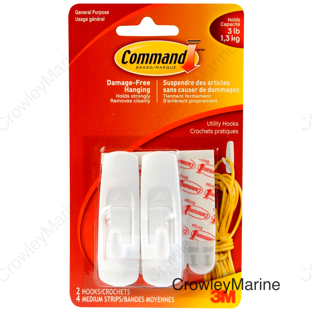 COMMAND  MEDIUM UTILITY HOOKS