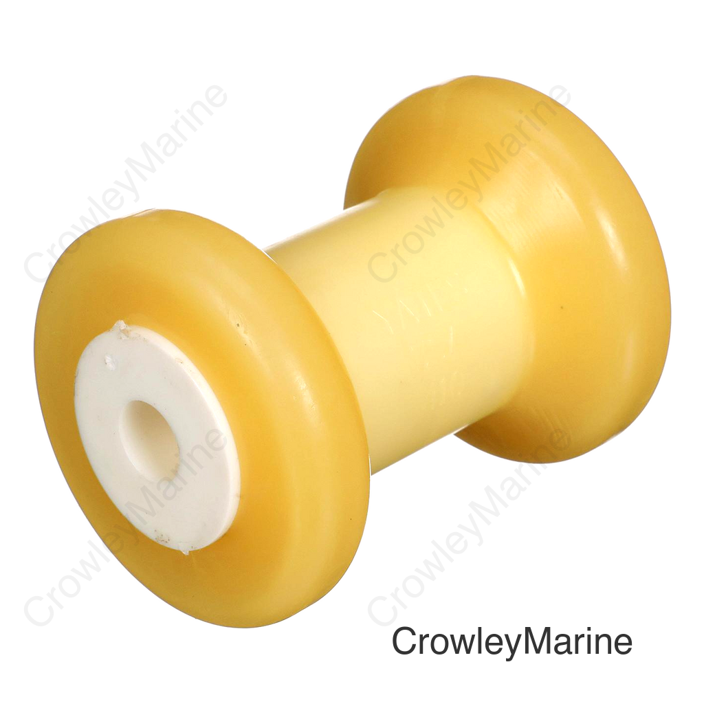 Seachoice Spool Roller, 4 in. X 5/8 in., TPR, Gold
