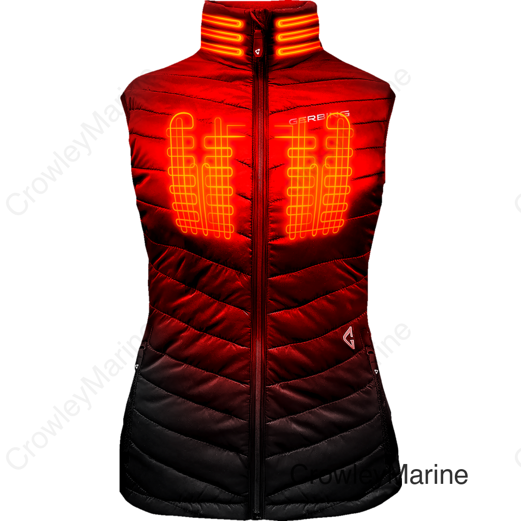 VEST WMN HEAT 7V KHIONE 2 PUFFER XL