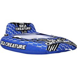 Seachoice Sea-Creature Towable Tube, Open Top Boat Tube w/ Backrests, 2 Person, 60 In. X 58 In. thumbnail-6