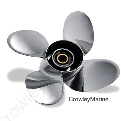 Performance 4 Prop - 4 Blade 13.75x18RH Stainless Steel